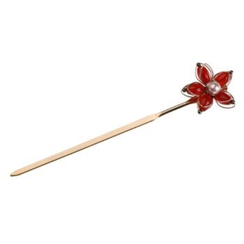 Hanfu Hairpin Vintage Hair Chopstick Long  Hairpin Hair Chopsticks Christmas Flower Headdress Travel Tote Antique Hair Stick Flower Hairpins Tiara Onyx Walk Copper